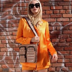 THINK ROYLN Tan Crossbody Bag